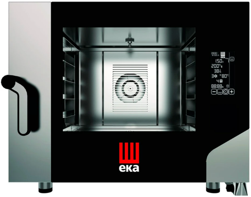 Печь конвекционная электрическая Tecnoeka MKF 464 BM автомойка + термощуп