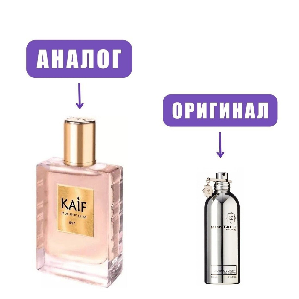 NEO kaif SELECT 017 Vanilla Tonka Chocolate edP 50ml lady ( версия MONTALE Chocolate Greedy)