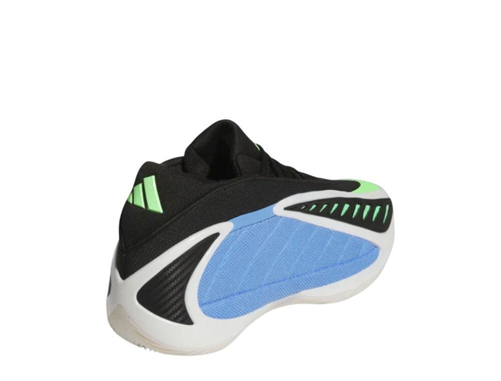 Баскетбольные кроссовки adidas Anthony Edwards 2 Blue Fusion/Zero Metallic/Lime Burst shoes