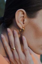 Кольцо Конфетти Мини, позолота