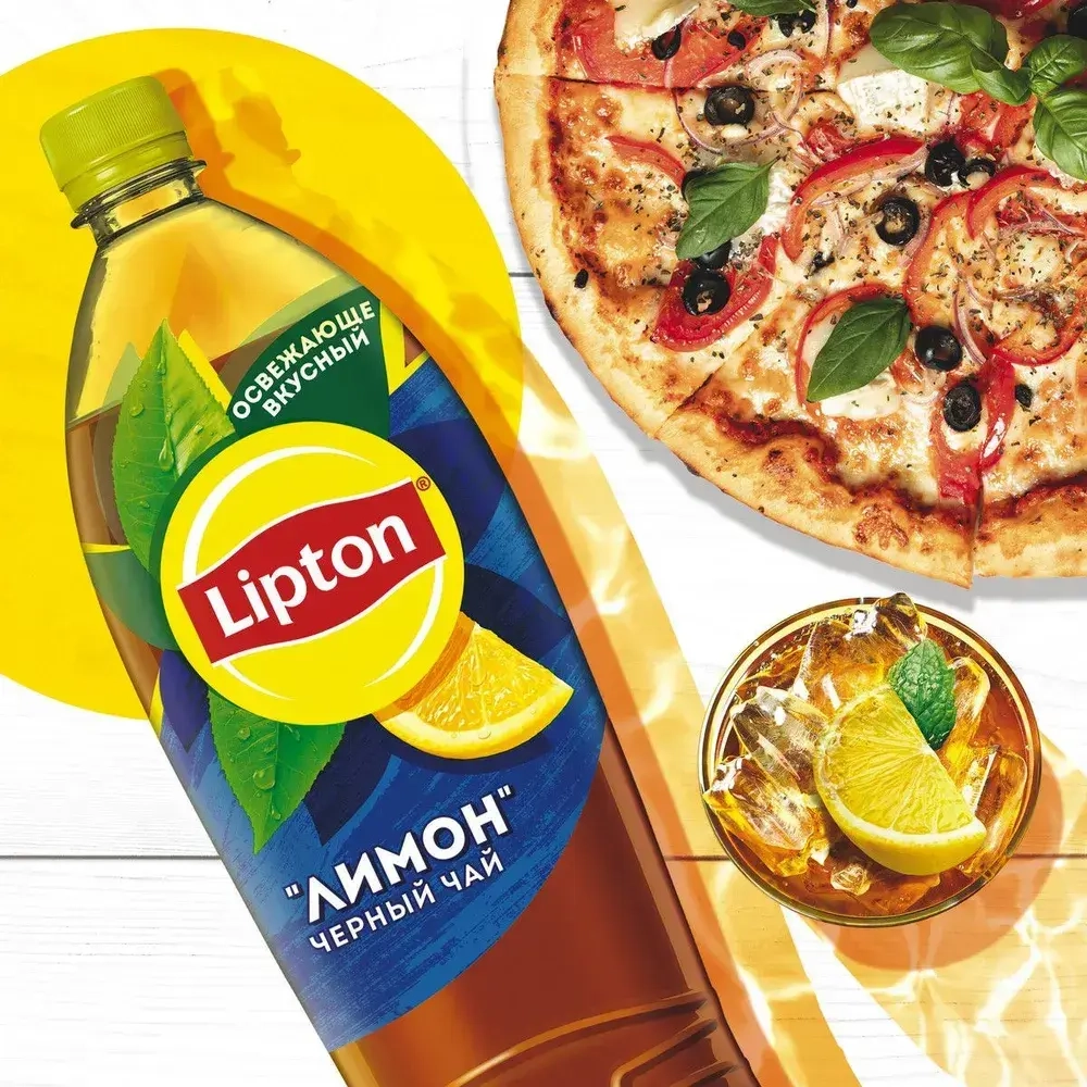 Холодный чай Лимон 1,5 л, Lipton