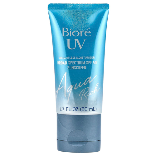 Biore, UV Aqua Rich, лёгкий увлажняющий крем, SPF 50, 50 мл (1,7 жидк. унции)