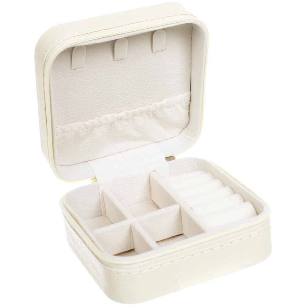 Шкатулка для украшений «ТАРТИ ТАН», цвет слоновая кость, 10*10*5см