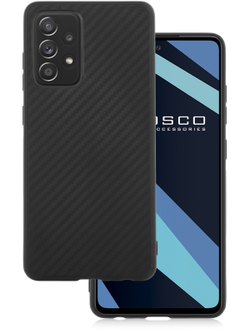 Чехол ROSCO для Samsung Galaxy A52 оптом (арт. SS-A52-CARBONE-BLACK)