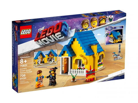 Конструктор LEGO The Movie 70831 Дом Эммета/Спасательная ракета