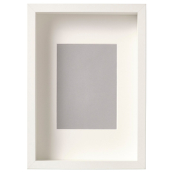 IKEA SANNAHED  (ИКЕА САННАХЕД)  -  Рамка, белая, 21x30 см