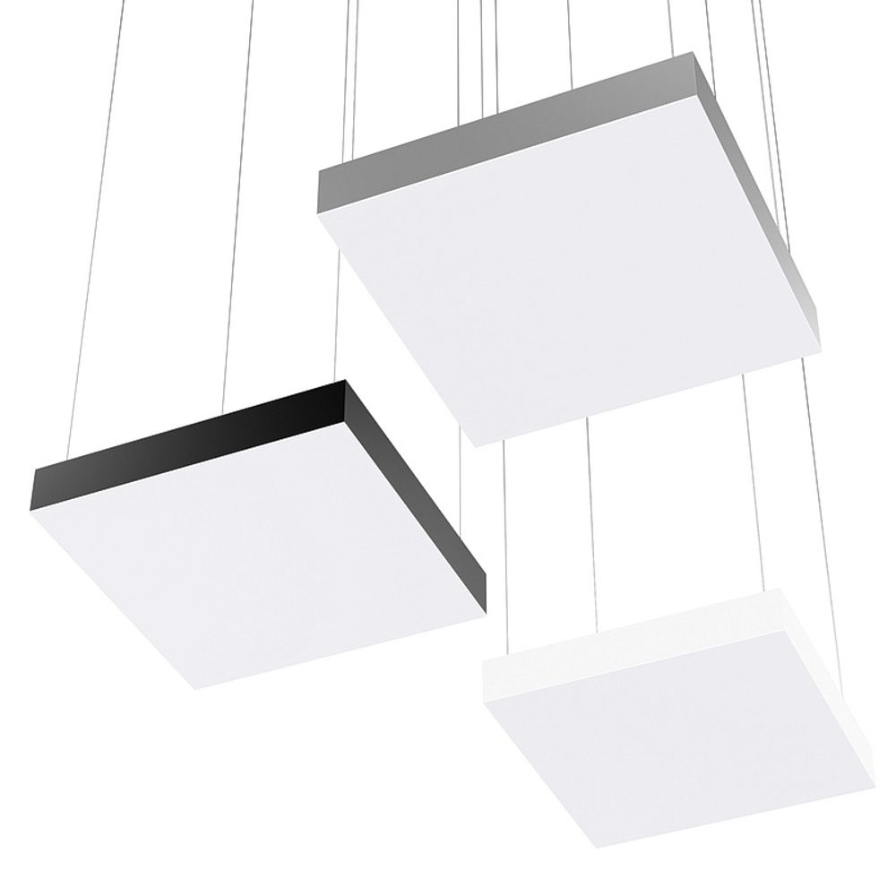 Светильник потолочный светодиодный квадратный FS-TG 65 Вт 600х600х80