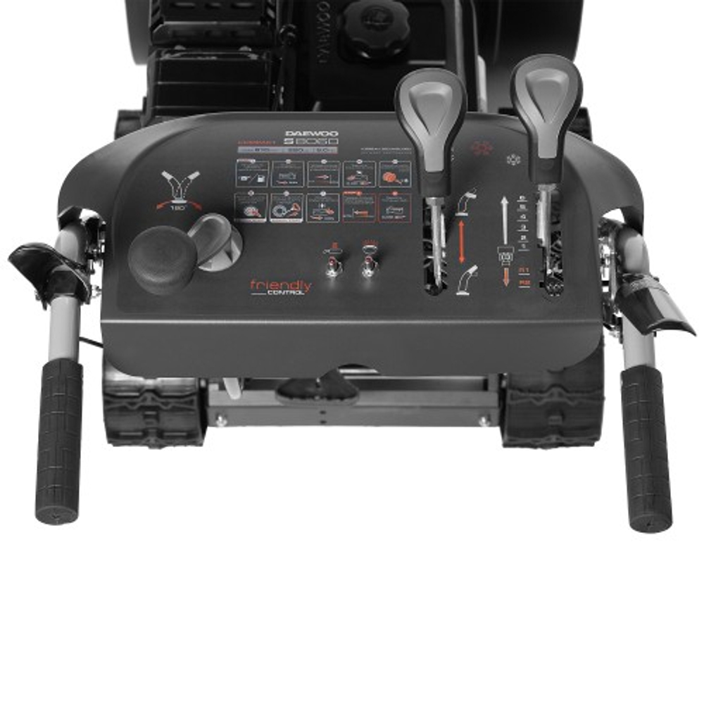 Снегоуборщик гусеничный бензиновый DAEWOO S 8060 с электрозапуском