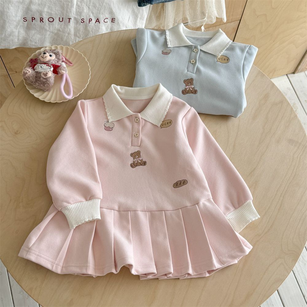 Детское платье-поло