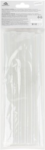 14509м Стержни клеевые 11х200мм, 6шт., прозрачность 50%
