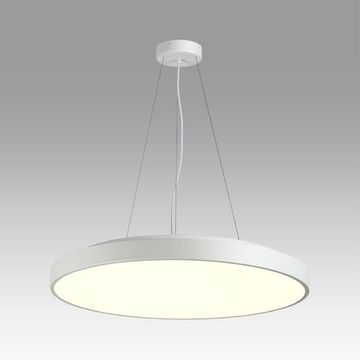 7757/92L MITRA LED SN 098 Светильник металл/акрил/белый LED 80Вт+12Вт(подсветка) 4000K D800 IP20 QUASAR