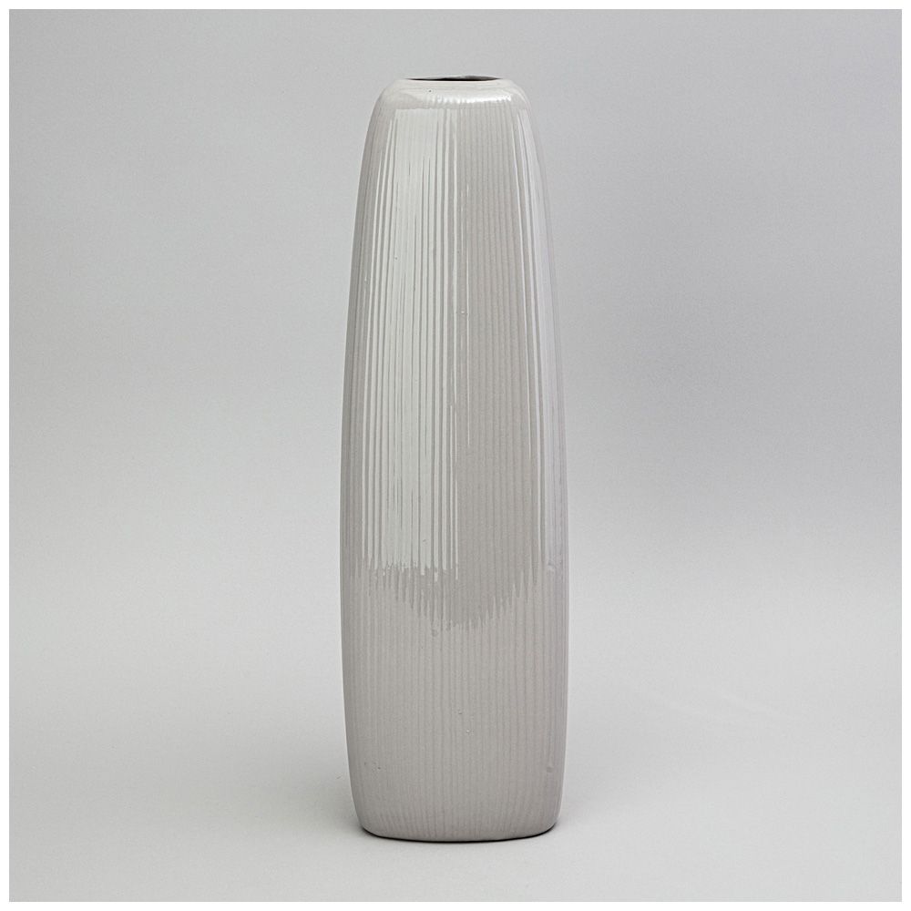 ВАЗА 13*13*49,3 СМ ЦВЕТ: СЕРЫЙ