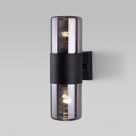 Уличный настенный светильник Roil чёрный IP54 35125/D