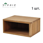 Парящая прикроватная тумба навесная Дольче Вита из массива дуба 1 шт