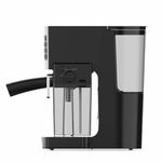 Кофеварка рожковая BQ (БИ-КЬЮ) CM9002, 1450 Вт, объем 1,4 л, 19 бар, автоматический капучинатор, стальная, 86195028