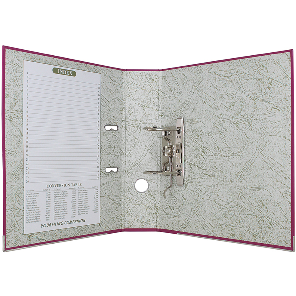 Папка-регистратор KUVERT А4, ширина корешка 72 мм, фиолетовая