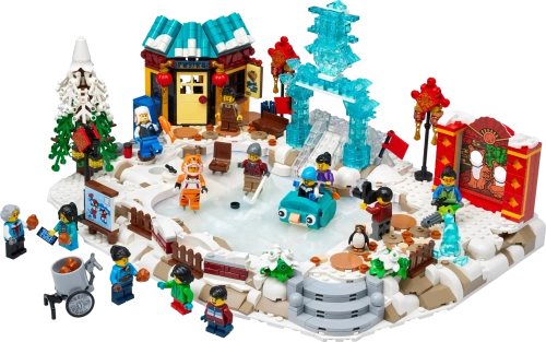 Конструктор LEGO 80109 Ледовый фестиваль в честь Лунного Нового года