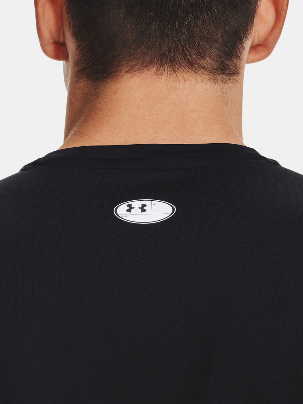 Мужская футболка Under Armour UA HG Armour Fitted SS-BLK