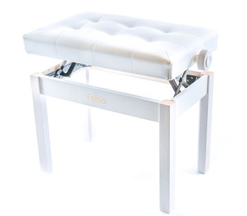 Банкетка для пианино Fabio BA212 Белая