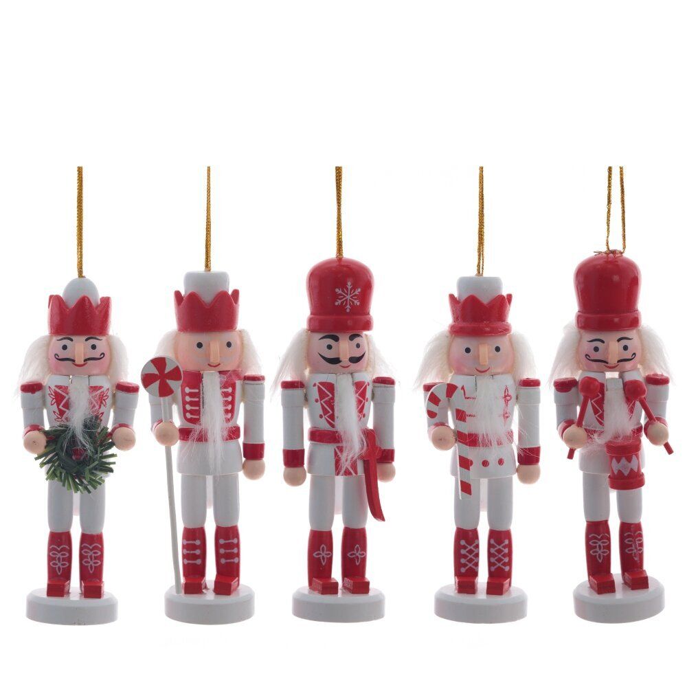 GAEM Набор из 5шт Украшение новогоднее "Щелкунчик", L23 W4 H13,5 см