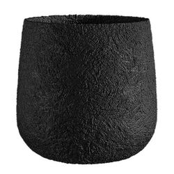 Кашпо CONE BLACK MAX D32 H36