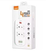 Сетевой фильтр SC4407 на 4 розетки + 4USB