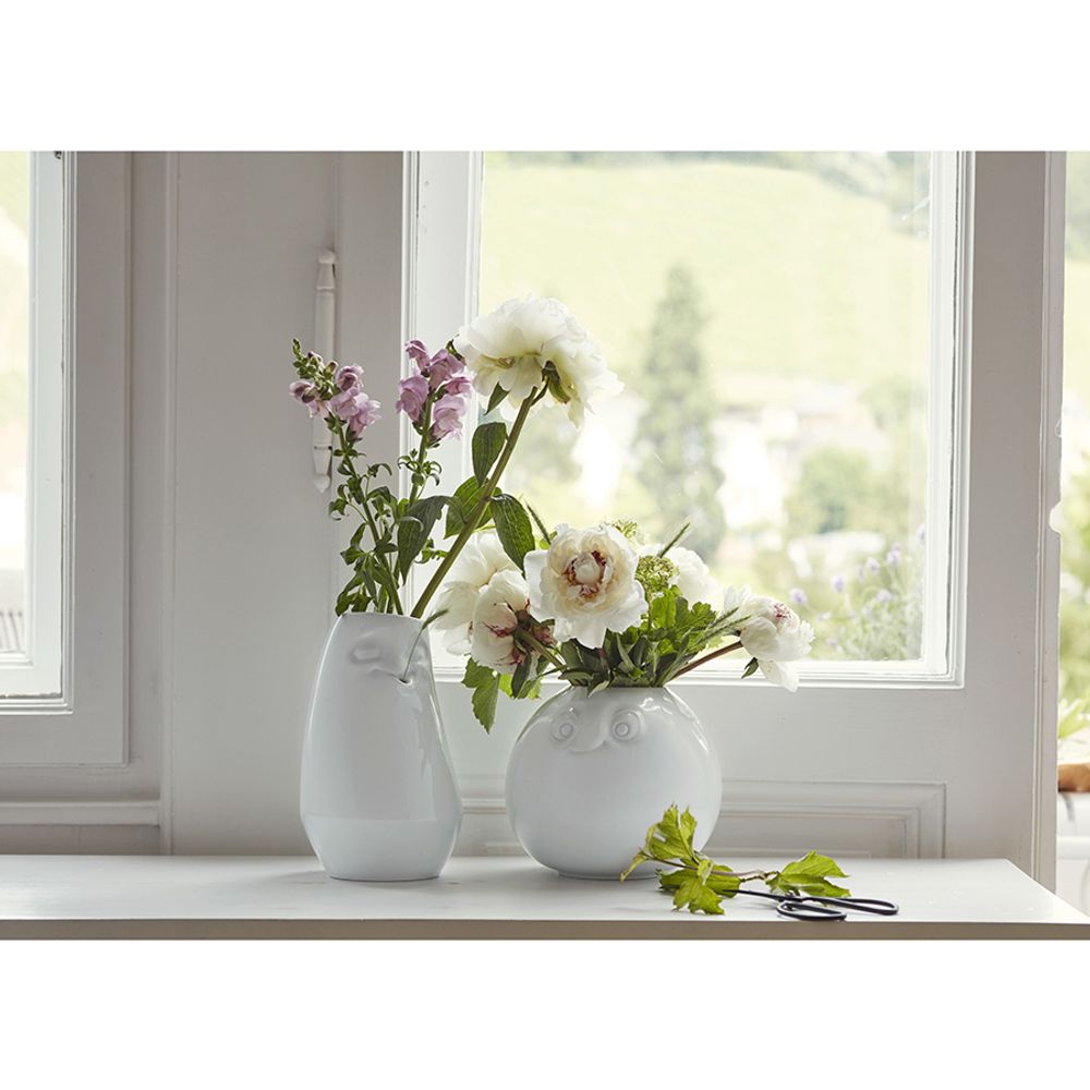 Ваза Amused, 16,5 см, белая