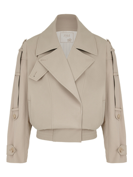 Тренч Moss с накидкой