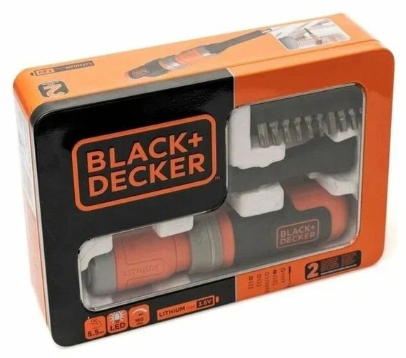 Аккумуляторная отвертка Black&amp;Decker BCF603C