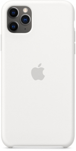 Чехол силиконовый для IPhone 11 Pro Max White (MWY1TFE/A)