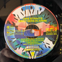 Винтажная виниловая пластинка LP Dire Straits Brothers In Arms (Германия 1985)