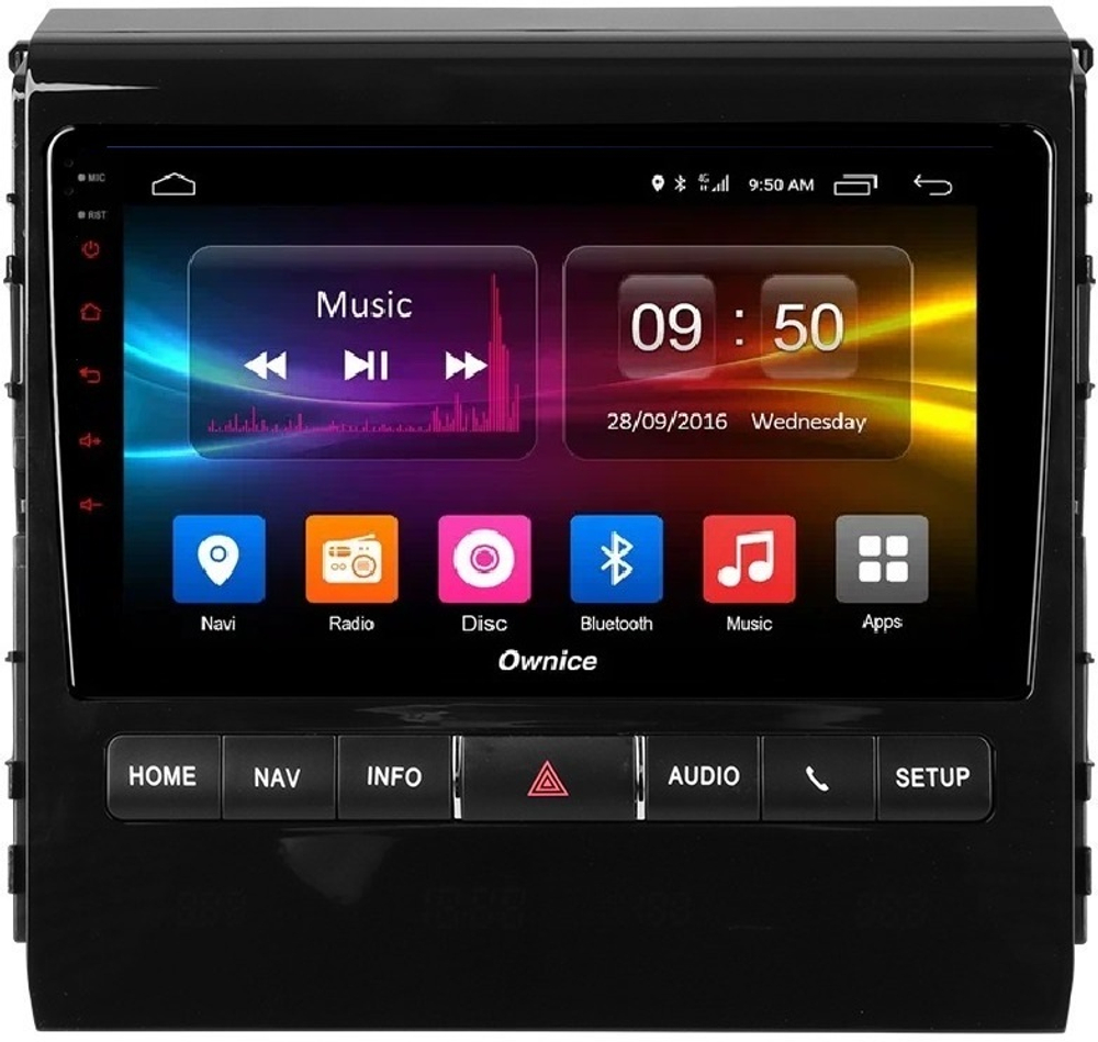 Магнитола для Toyota Land Cruiser 200 2015-2021 (с JBL и 360) - Carmedia HP-T9619 IPS, Android 10, 8 ядер (TS18), 4G SIM-слот