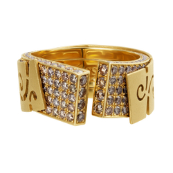 Кольцо с Бриллиантами Шампань, R0003-1/59