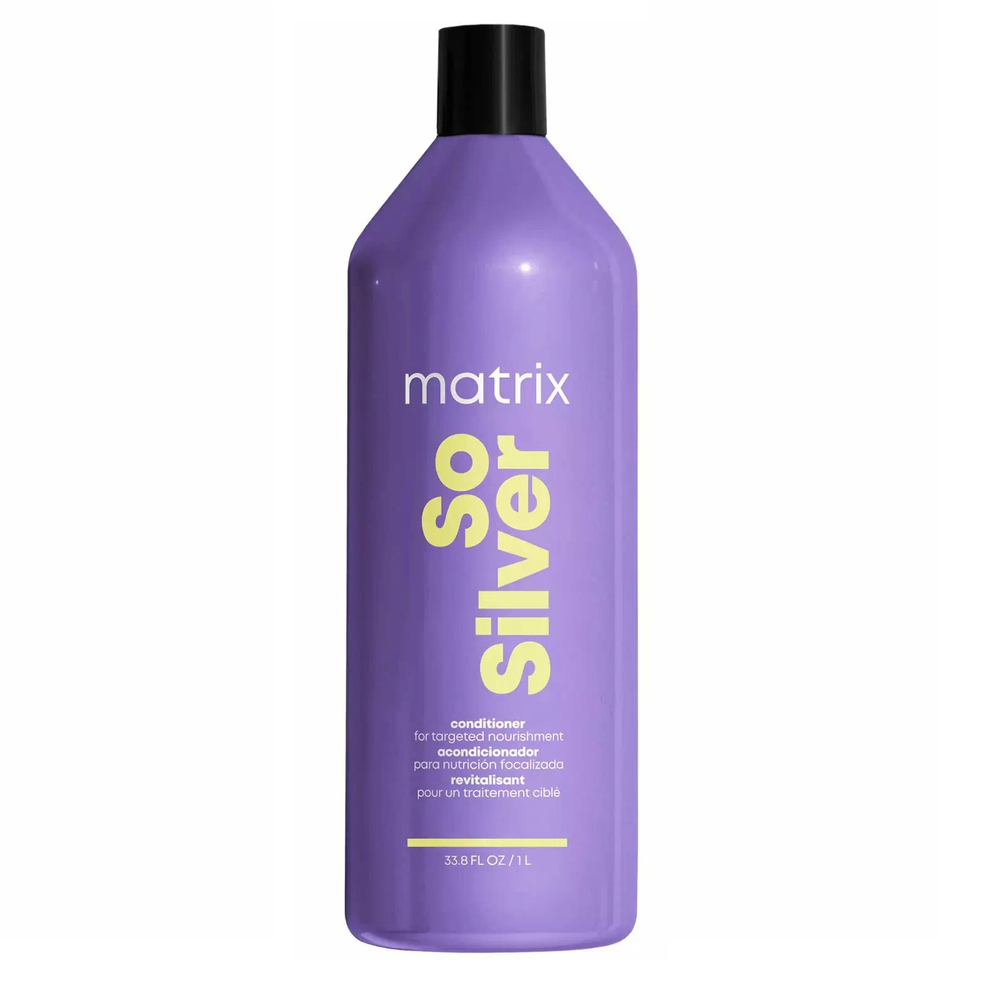 Кондиционер для нейтрализации желтизны Matrix Total Results Color Obsessed So Silver Shampoo, 1000 мл.