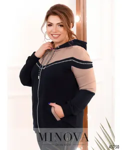 Костюм 8-280-синий-пудра Minova