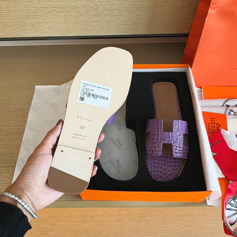 Hermes Oran Sandal