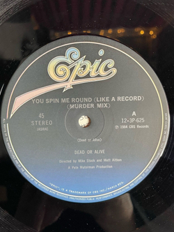 Винтажная виниловая пластинка LP Dead Or Alive You Spin Me Round (Like A Record) (Murder Mix) (Japan 1985) (Obi)