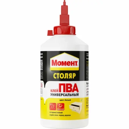 Клей МОМЕНТ СТОЛЯР ПВА-УНИВЕРСАЛЬНЫЙ  750г.