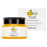 Освежающий крем для лица с экстрактом Юдзу FarmStay Citrus Yuja Vitalizing Cream 100г