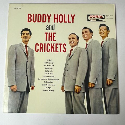 Винтажная виниловая пластинка LP Buddy Holly and The Crickets (Japan 1985) (No Obi)