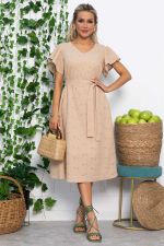 Платье Мелодия любви (бежевое) П13633-4М LT Collection