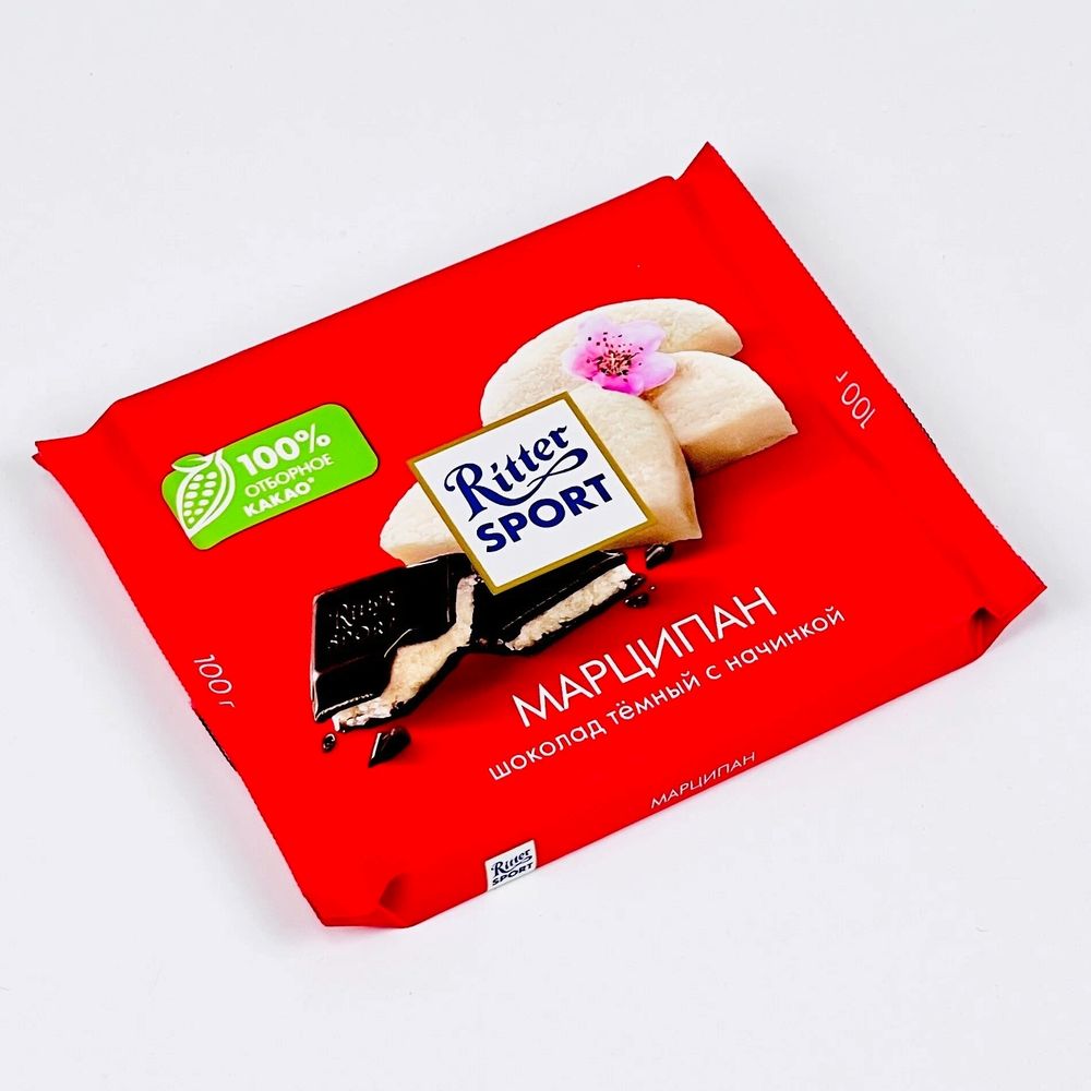 Шоколад Ritter Sport Extra Марципан темный 100 г