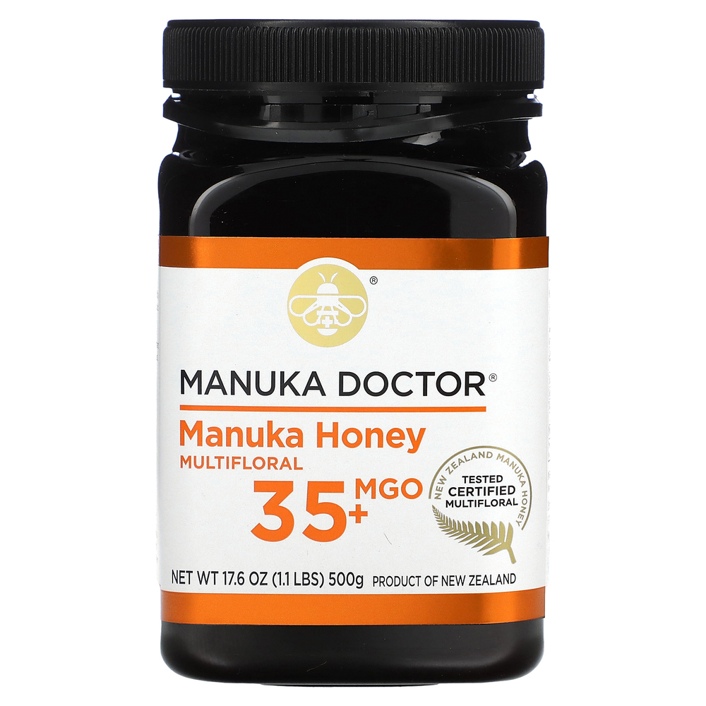 Manuka Doctor, Многоцветковый мед манука, MGO 35+, 500 г (17,6 унции)
