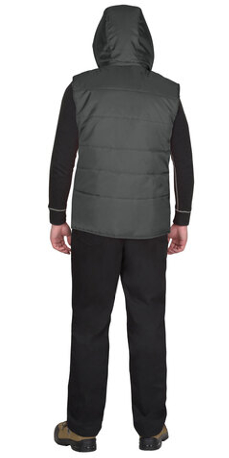 Жилет СИРИУС-ИМИДЖ тёмно-серый