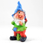 Фигурка садовая Гном с корзиной h34см