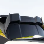 Карбоновый спойлер на крышу Sooqoo для BMW X3 G45 2025 БМВ аэродинамический тюнинг