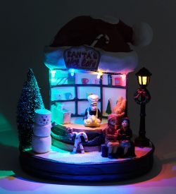 XM-754 Новогодняя миниатюра с подсветкой