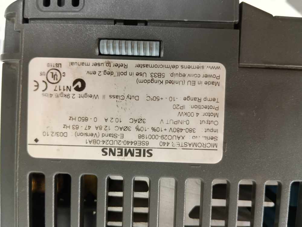 Siemens 6SE6440-2UD24-0BA1 б/у