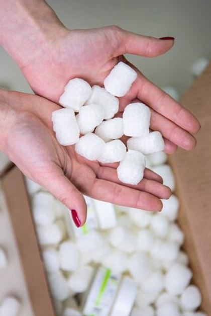 Эко-наполнитель Корнпак, цвет молочный, 120 л