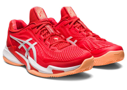 Мужские кроссовки теннисные Asics Court FF 3 Novak Clay - fiery red/white